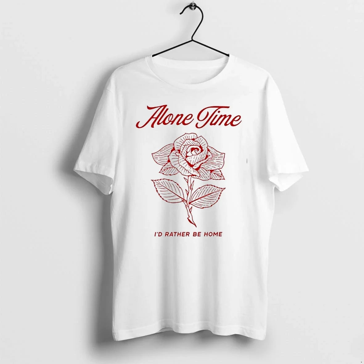 Alone Time Id Rather Be Home 0 Tshirts Sweater Unisex , , , Long Sleeve Tee