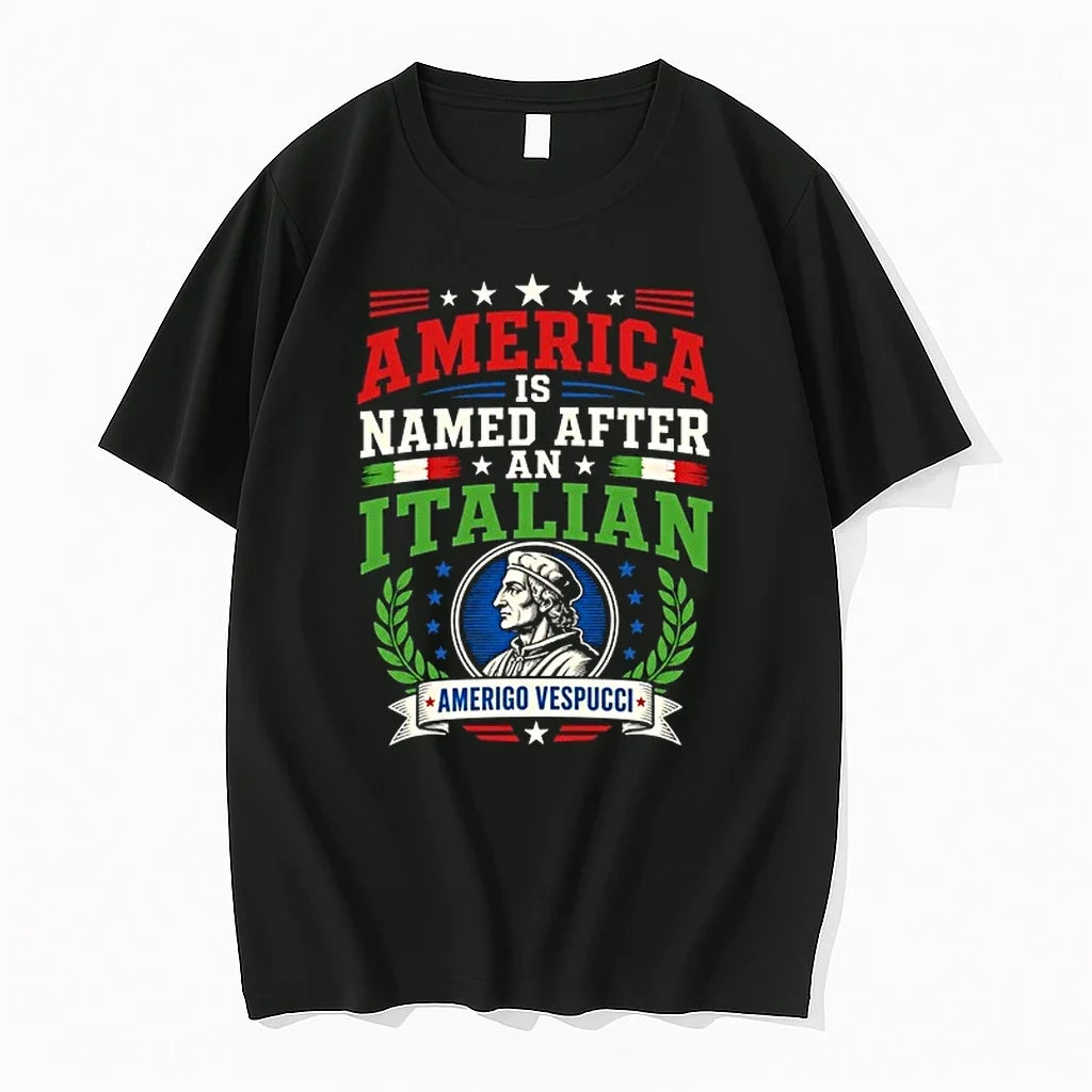 Amerigo Vespucci America Is Named After And Italian 0 Tshirts Sweater Unisex , , , Long Sleeve Tee