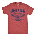 America Land of the Free Home of the Brave Men's T Shirt Unisex , , , Long Sleeve Tee