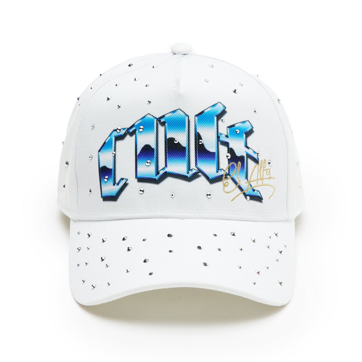 Cult X El Alfa Logo Trucker Hat "Panther" in Winter White Unisex , , , Long Sleeve Tee