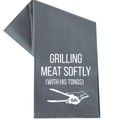 Grilling Meat Softly Tea Towel Unisex , , , Long Sleeve Tee