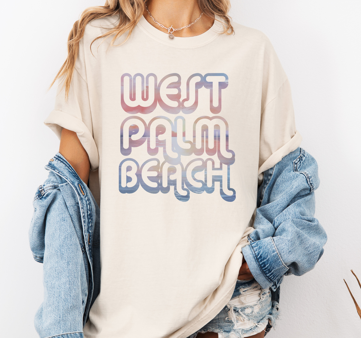 Custom Beach Shirt, Town Name, Comfort Colors® Tee Unisex , , , Long Sleeve Tee