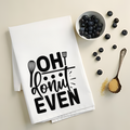 Oh Donut Even Baking Towel Unisex , , , Long Sleeve Tee