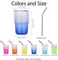 Customizable Frosted 3oz Shot Glass with Straw Unisex , , , Long Sleeve Tee