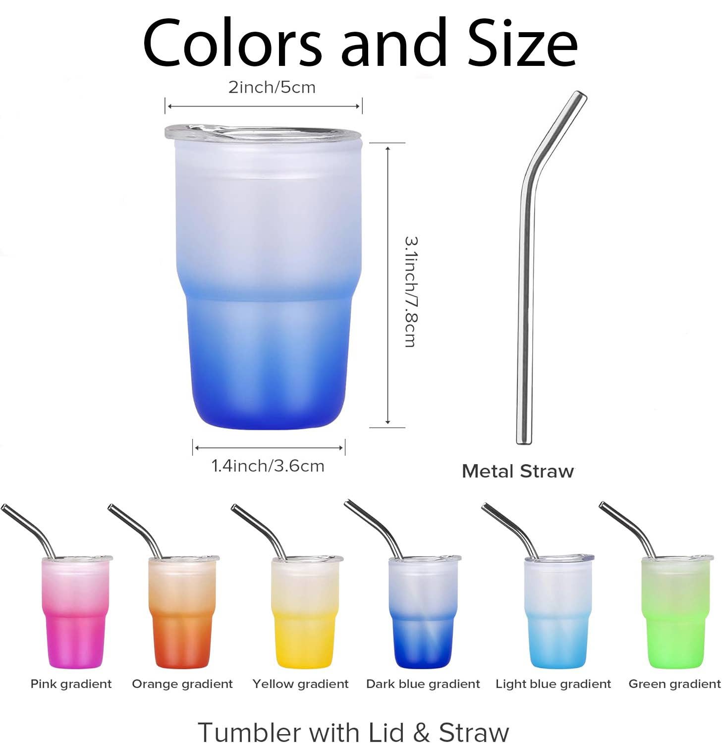 Customizable Frosted 3oz Shot Glass with Straw Unisex , , , Long Sleeve Tee