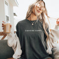 Caffeine Happy Unisex , , , Long Sleeve Tee
