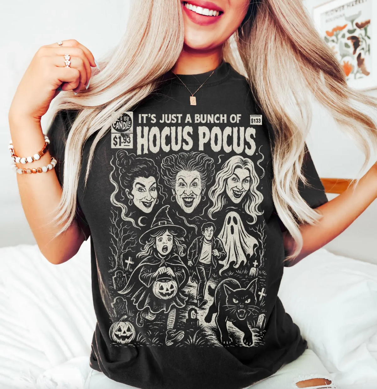 Hocus Pocus Comfort Color Tee Unisex , , , Long Sleeve Tee