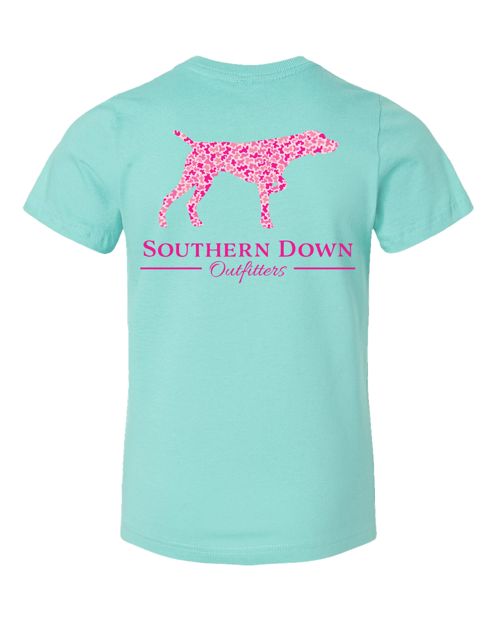 Pink Camo Dog Toddler Tee Unisex , , , Long Sleeve Tee