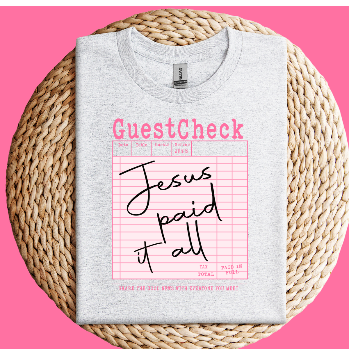 Jesus Paid in Full Shirt Unisex , , , Long Sleeve Tee