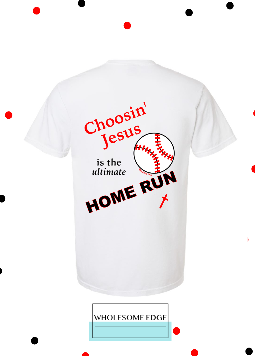 Choosin' Jesus & Baseball - Christian Tee Unisex , , , Long Sleeve Tee