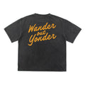 Wander Boxy Tee (Vintage Black) Unisex , , , Long Sleeve Tee