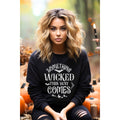 Something Wicked This Way Comes Vintage Graphic s Unisex , , , Long Sleeve Tee