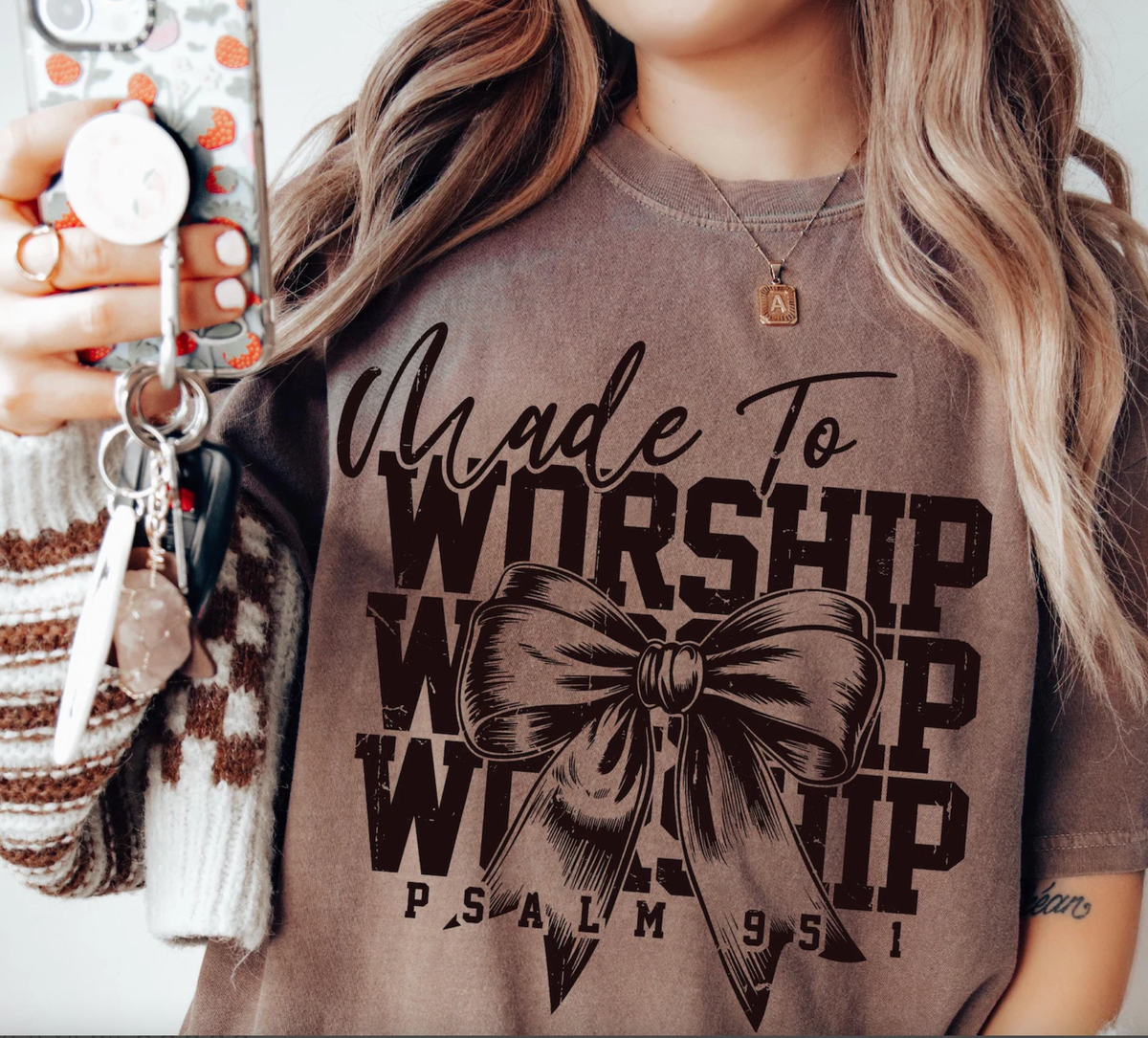 Made To Worship Comfort Color Tee Unisex , , , Long Sleeve Tee
