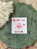 You Can’T Sit w/ Us Ski Sticker| Funny Ski Sticker Unisex , , , Long Sleeve Tee