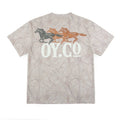 Wild Horses Boxy Tee (Faded Camo) Unisex , , , Long Sleeve Tee
