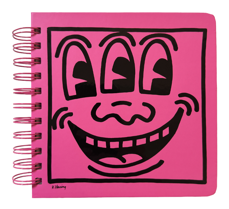 Pop Shop "3-Eyed Face" Square Wire-O Journal Unisex , , , Long Sleeve Tee