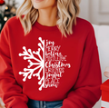 Christmas Snowflake Unisex , , , Long Sleeve Tee