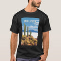 Bolivia Illustration Travel Art Vintage