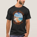Bondi Beach Australia Travel Art Vintage