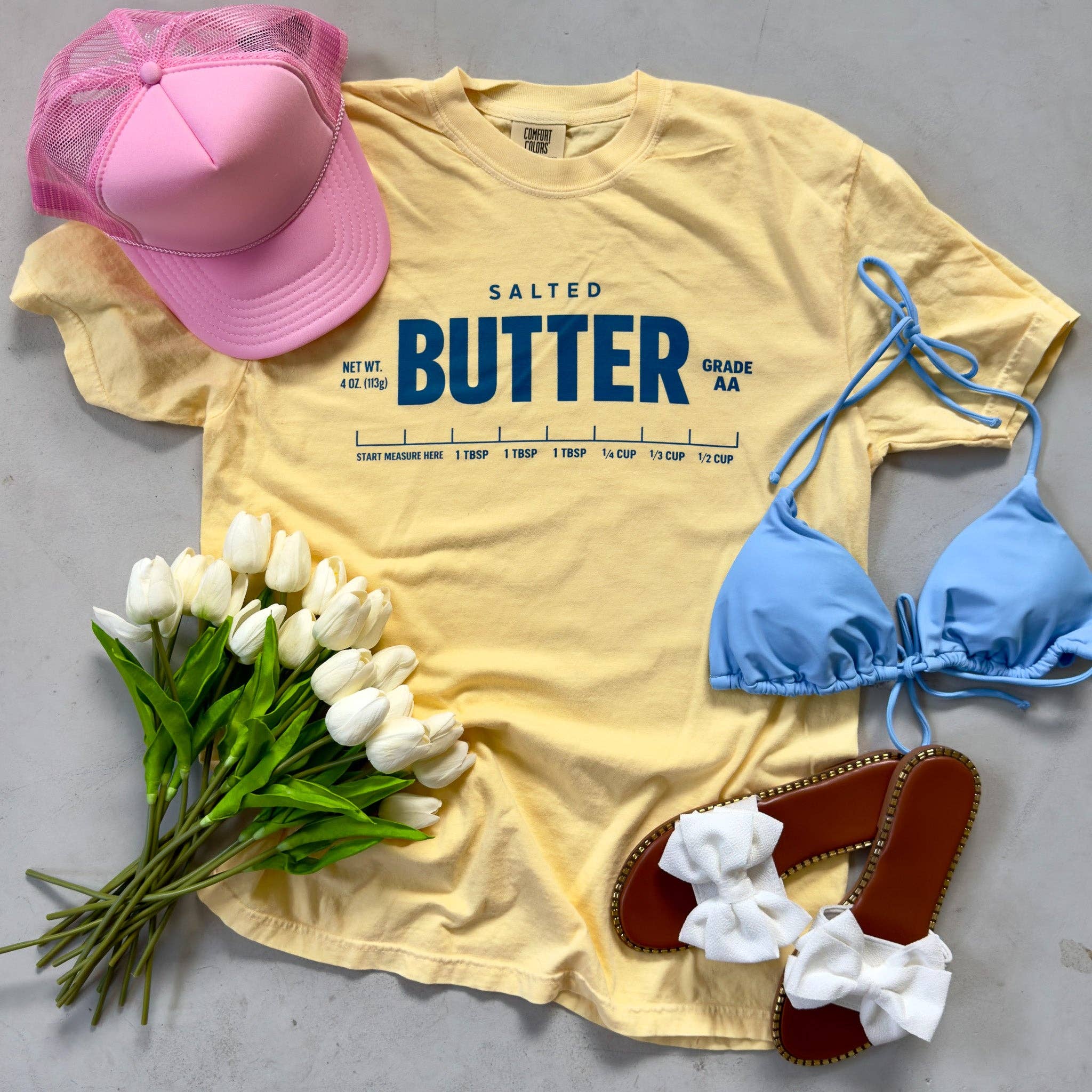 Salted Butter Tee Unisex , , , Long Sleeve Tee