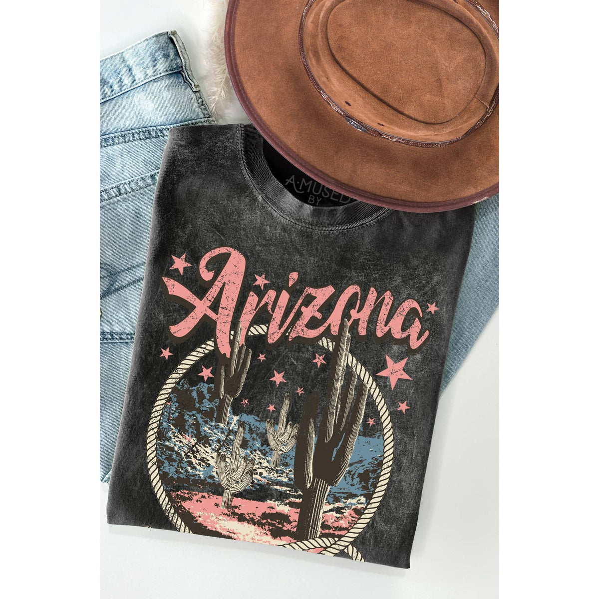 Arizona - Mineral Wash Unisex , , , Long Sleeve Tee