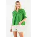 Short Sleeve Crinkle Detail Top Unisex , , , Long Sleeve Tee