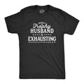 Being A Trophy Husband Is Exhausting Men's T Shirt Unisex , , , Long Sleeve Tee