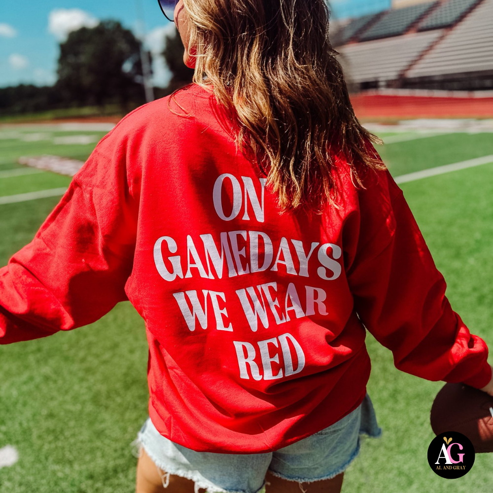 On Gamedays We Wear Unisex , , , Long Sleeve Tee