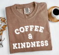 Coffee & Kindness, Coffee Shop , Comfort Colors® Unisex , , , Long Sleeve Tee