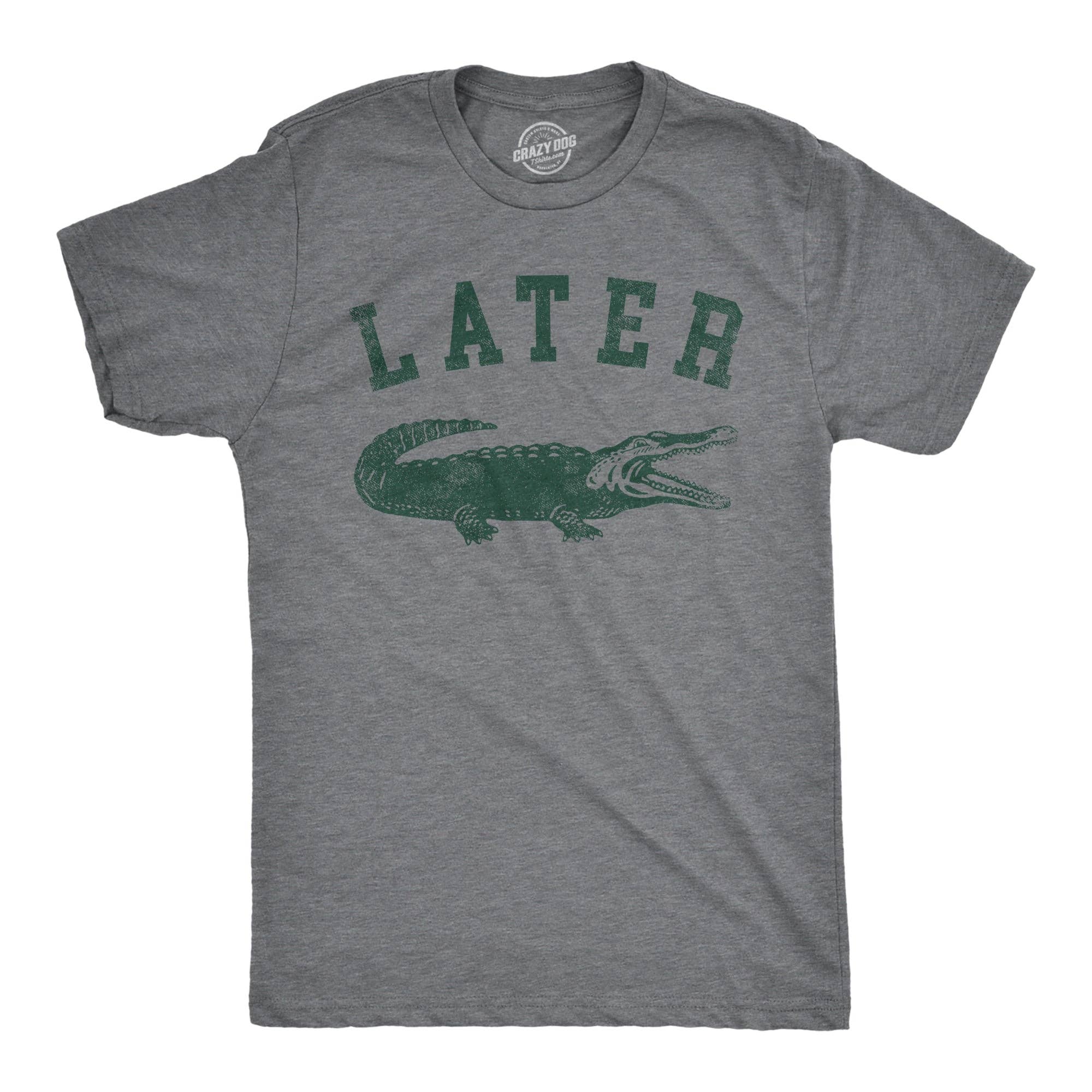 Later Alligator Men's T Shirt Unisex , , , Long Sleeve Tee