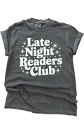 Late Night Readers Club Tee Unisex , , , Long Sleeve Tee