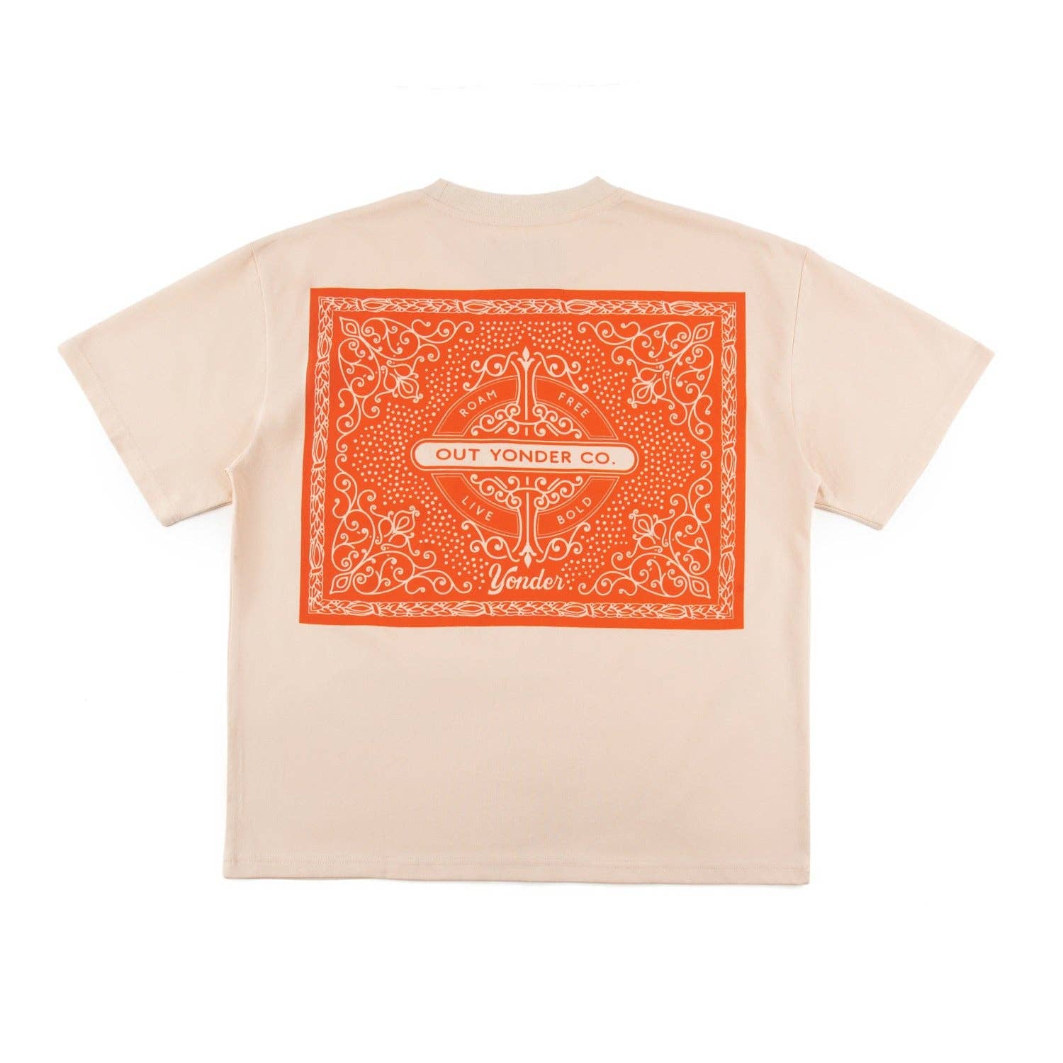 Wild Rag Boxy Tee (Natural) Unisex , , , Long Sleeve Tee