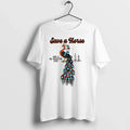 Cowboy Peacock Save A Horse Ride A Big Beautiful Cock 0 Tshirts Sweater Unisex , , , Long Sleeve Tee