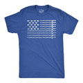 Fishing American Flag Men's T Shirt Unisex , , , Long Sleeve Tee