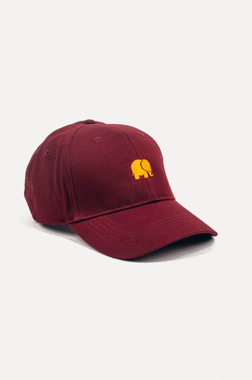 Classic 6 Panel Cap Grape Red Unisex , , , Long Sleeve Tee
