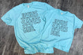 Jesus Saves Bro. On Tultex Heather Purist Blue Tee Unisex , , , Long Sleeve Tee