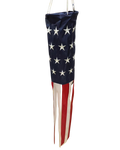 American Flag Windsock - 4841 Unisex , , , Long Sleeve Tee
