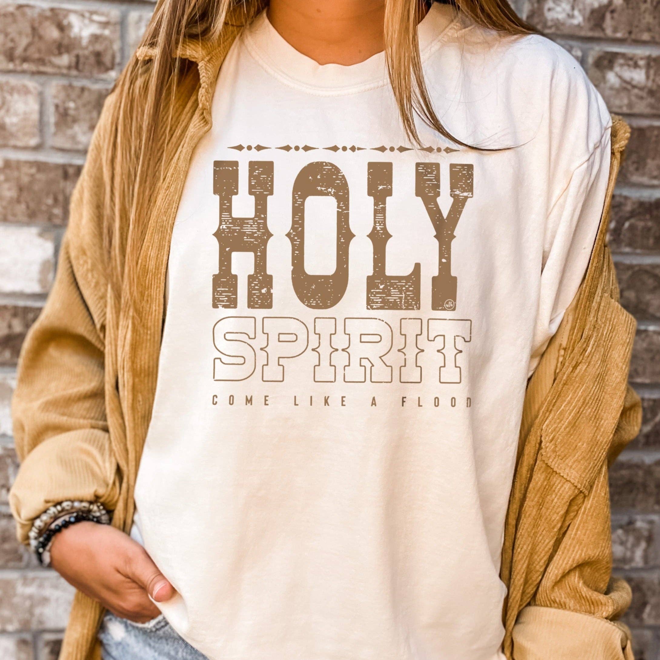 Holy Spirit Come Christian Tee Unisex , , , Long Sleeve Tee