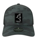 Born Salty Shark Deco Performance Black Camo Hat Unisex , , , Long Sleeve Tee