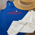 America Tank Unisex , , , Long Sleeve Tee