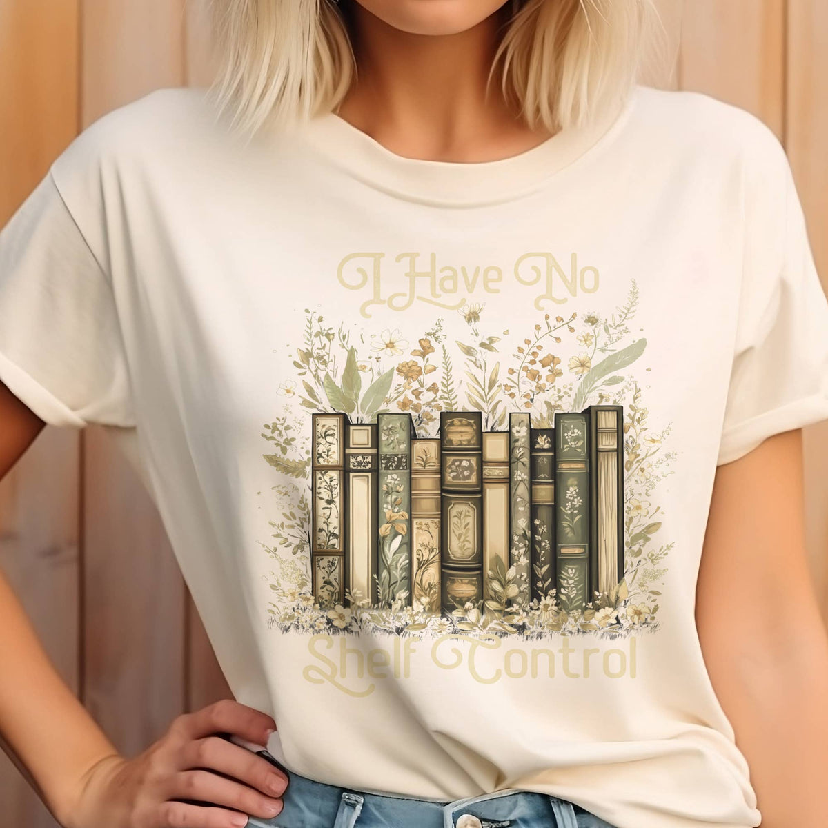 Books I Have No Shelf Control Reading Teacher Graphic Tee Unisex , , , Long Sleeve Tee