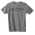 Old School Country - Heather Gray Unisex , , , Long Sleeve Tee