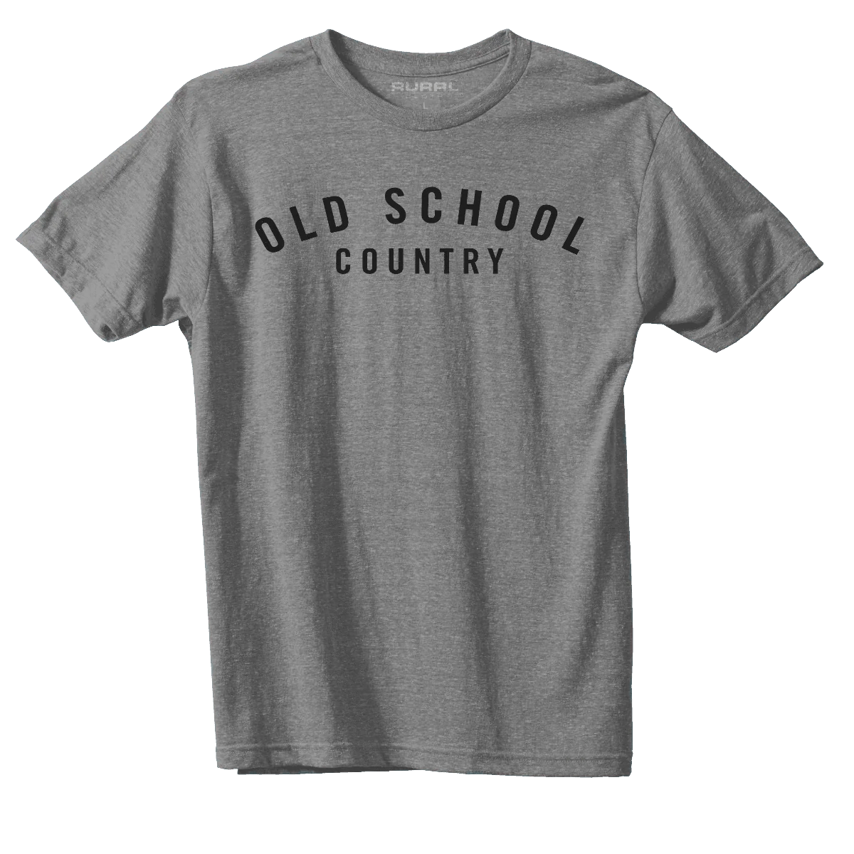 Old School Country - Heather Gray Unisex , , , Long Sleeve Tee