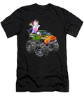 Dabbing Unicorn Monster Truck Lover Birthday Party Boys T-shirt T-Shirt