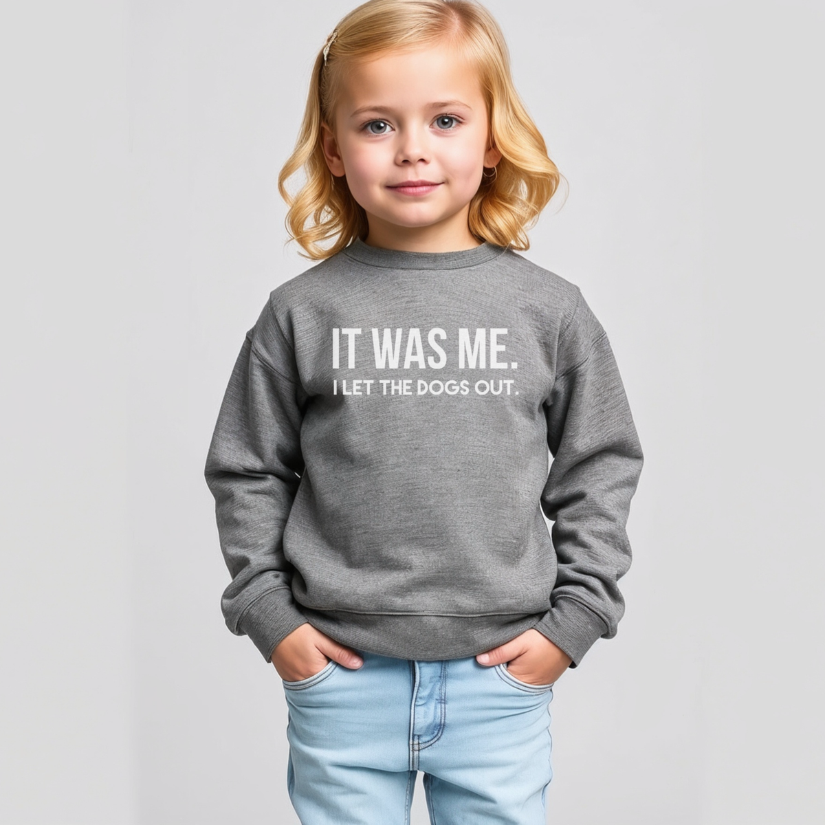 It Was Me Dogs Out Toddler Tees and s Unisex , , , Long Sleeve Tee