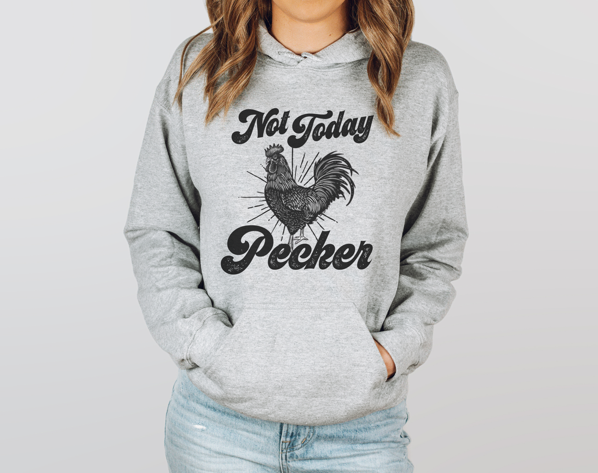 Not Today Pecker s and s Unisex , , , Long Sleeve Tee