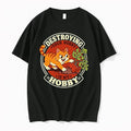 Destroying Your Hobby Is My Hobby Mischievous Cat With Houseplant 0 Tshirts Sweater Unisex , , , Long Sleeve Tee