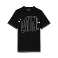 Cult X El Alfa Crew Neck Tee "Paisley" in Black Unisex , , , Long Sleeve Tee