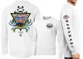 Men’S Performance American Blue Crab Long Sleeve Unisex , , , Long Sleeve Tee