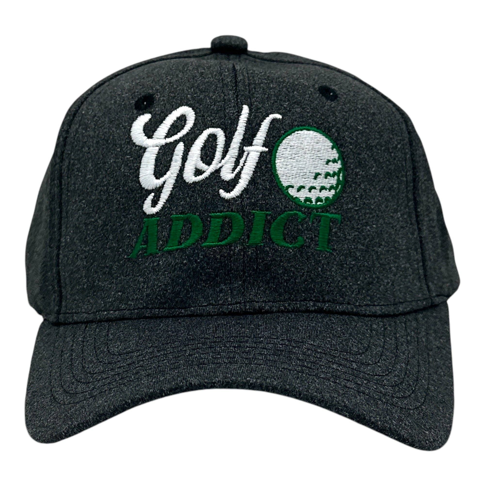 Golf Addict Hat Unisex , , , Long Sleeve Tee